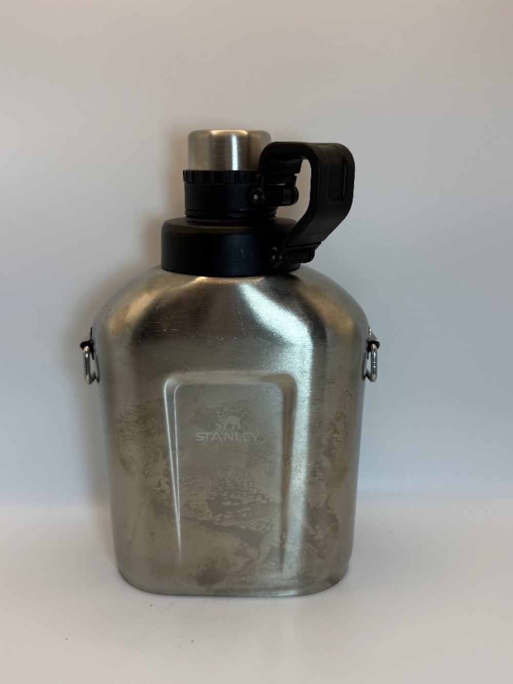 Stanley Adventure Steel Canteen 1.1QT 1L Stainless Steel Camping Water Bottle